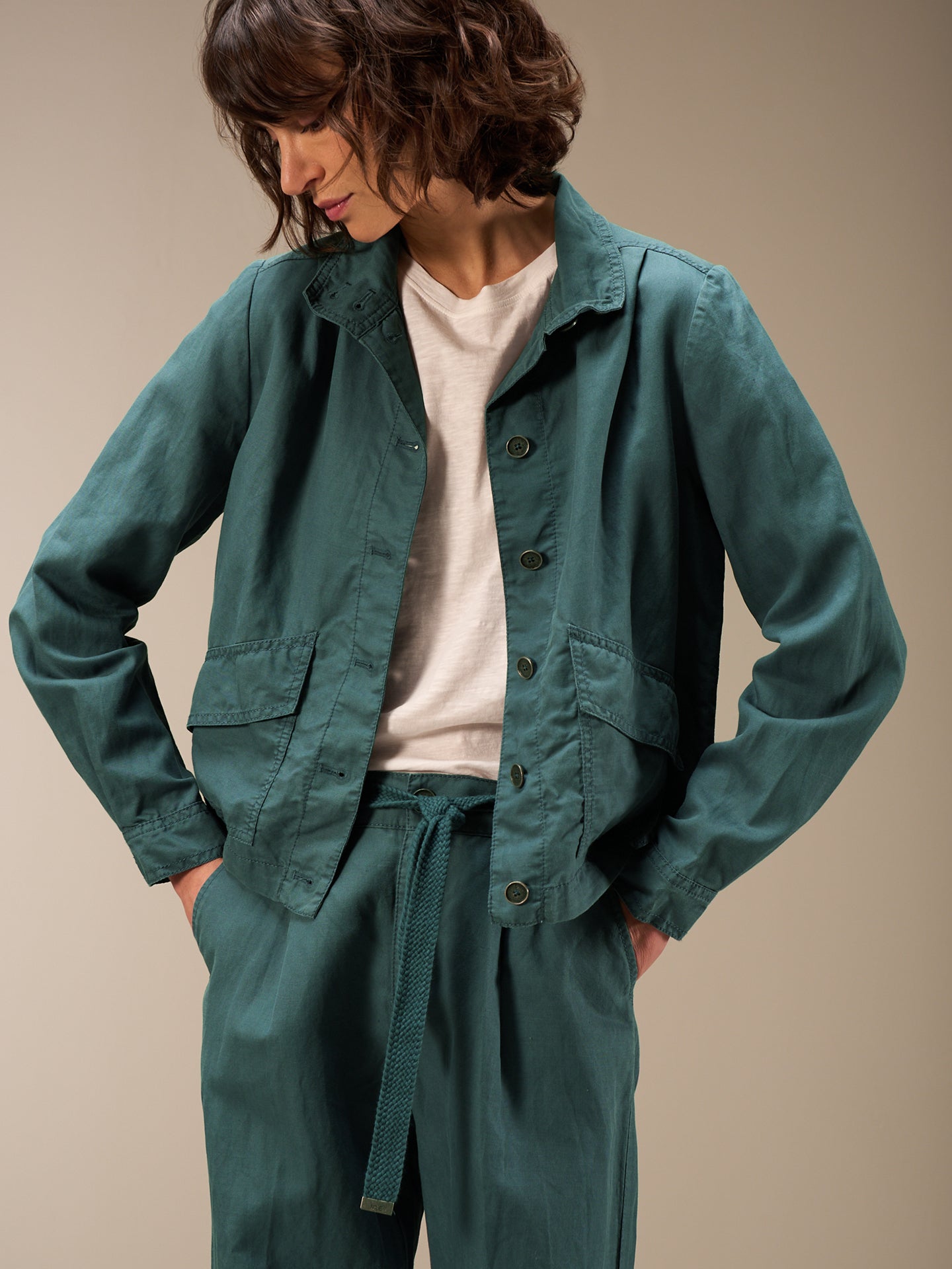 Button-up jacket