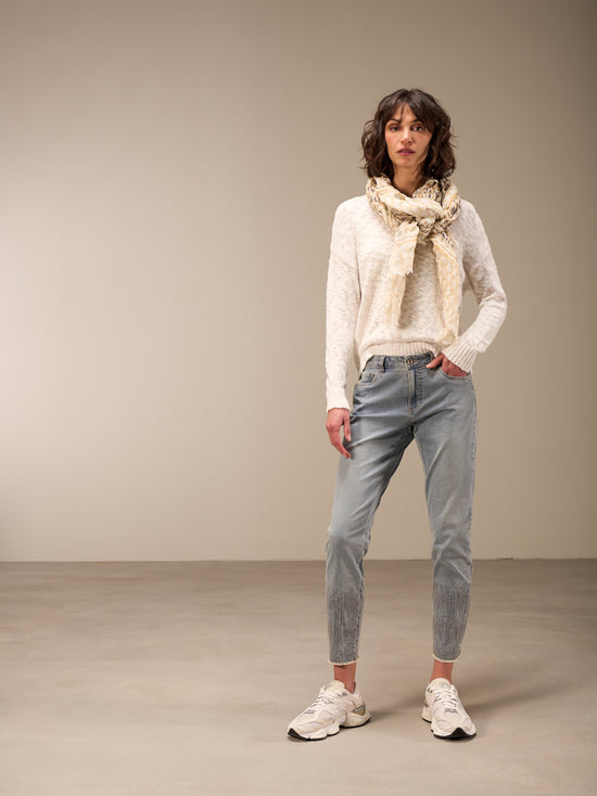 Embroidered jeans