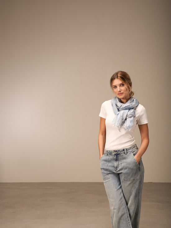 Silk scarf
