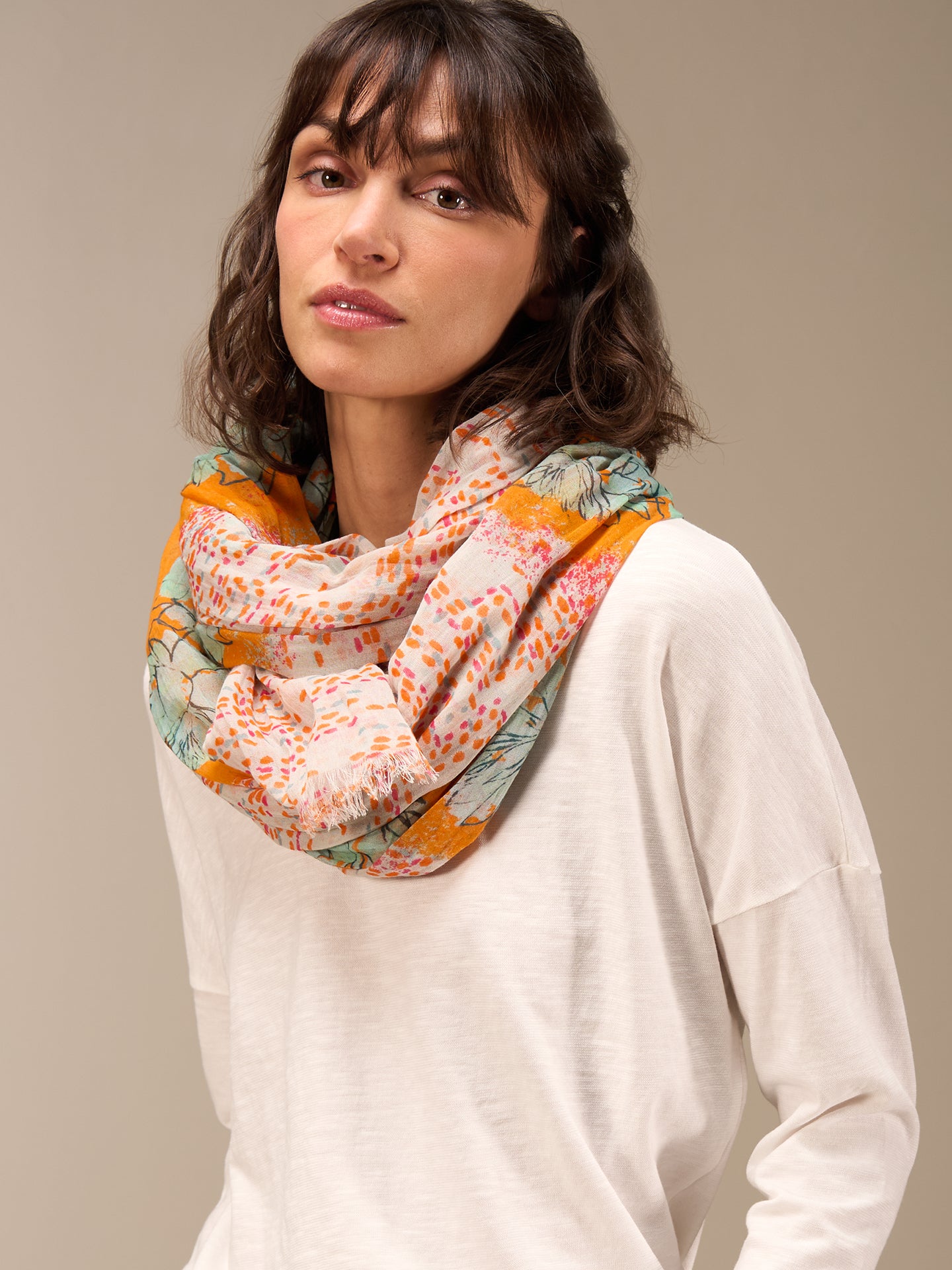 Cotton scarf