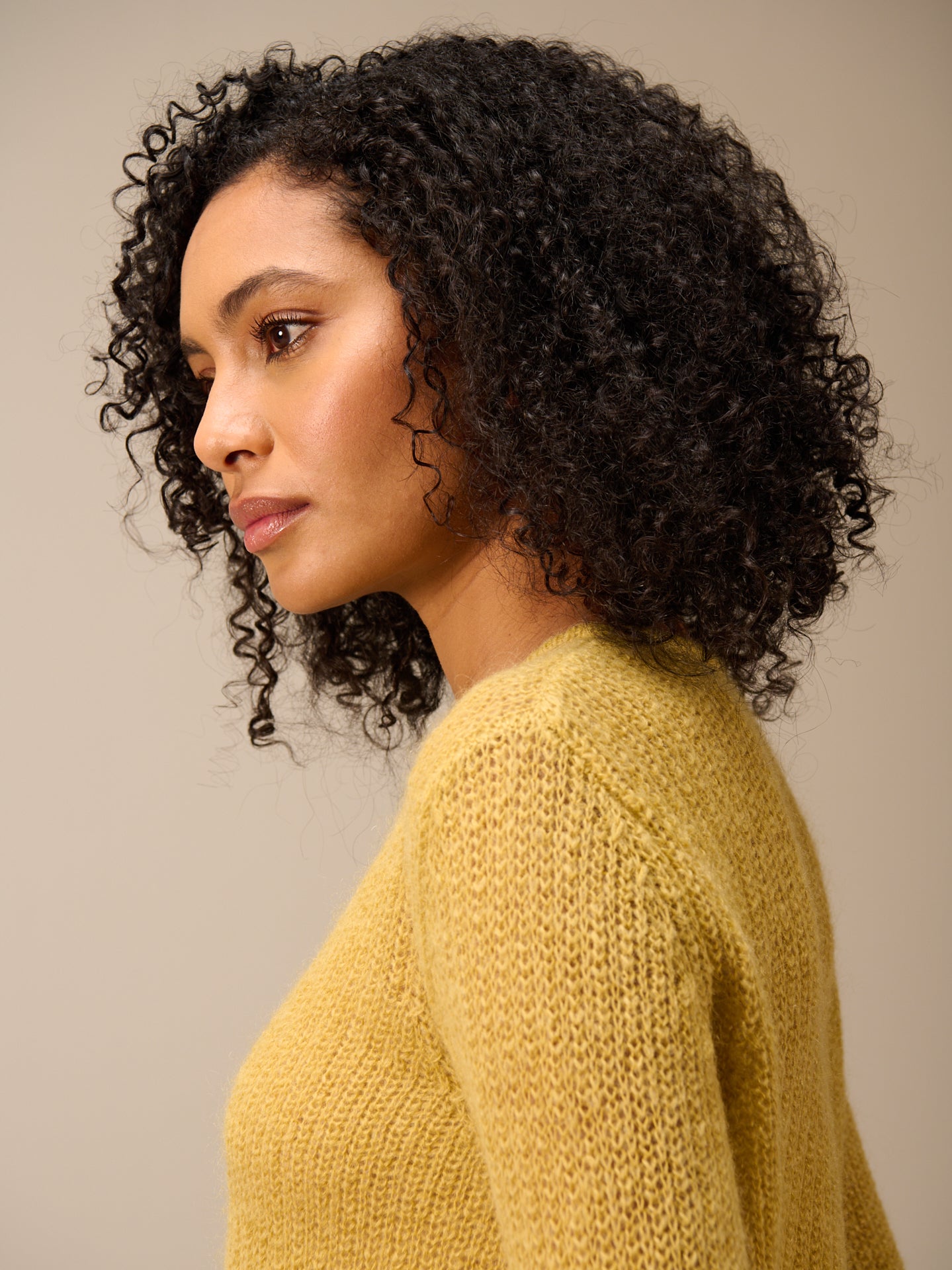 Loose-knit sweater
