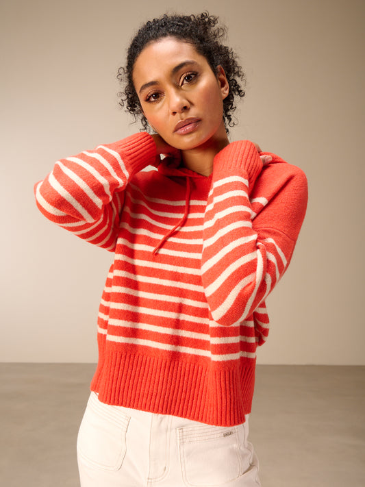 Maglione con cappuccio