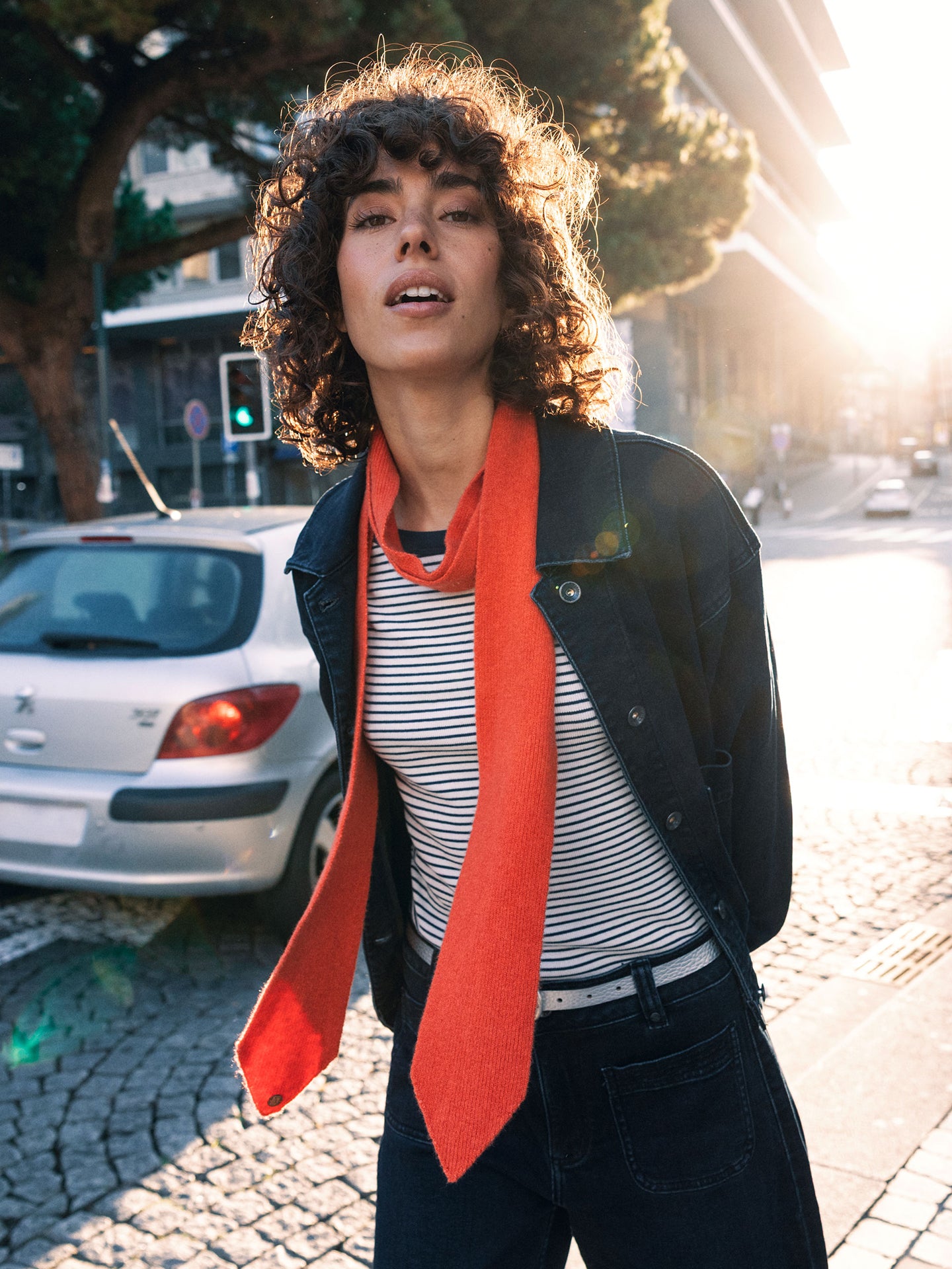 Sciarpa in maglia
