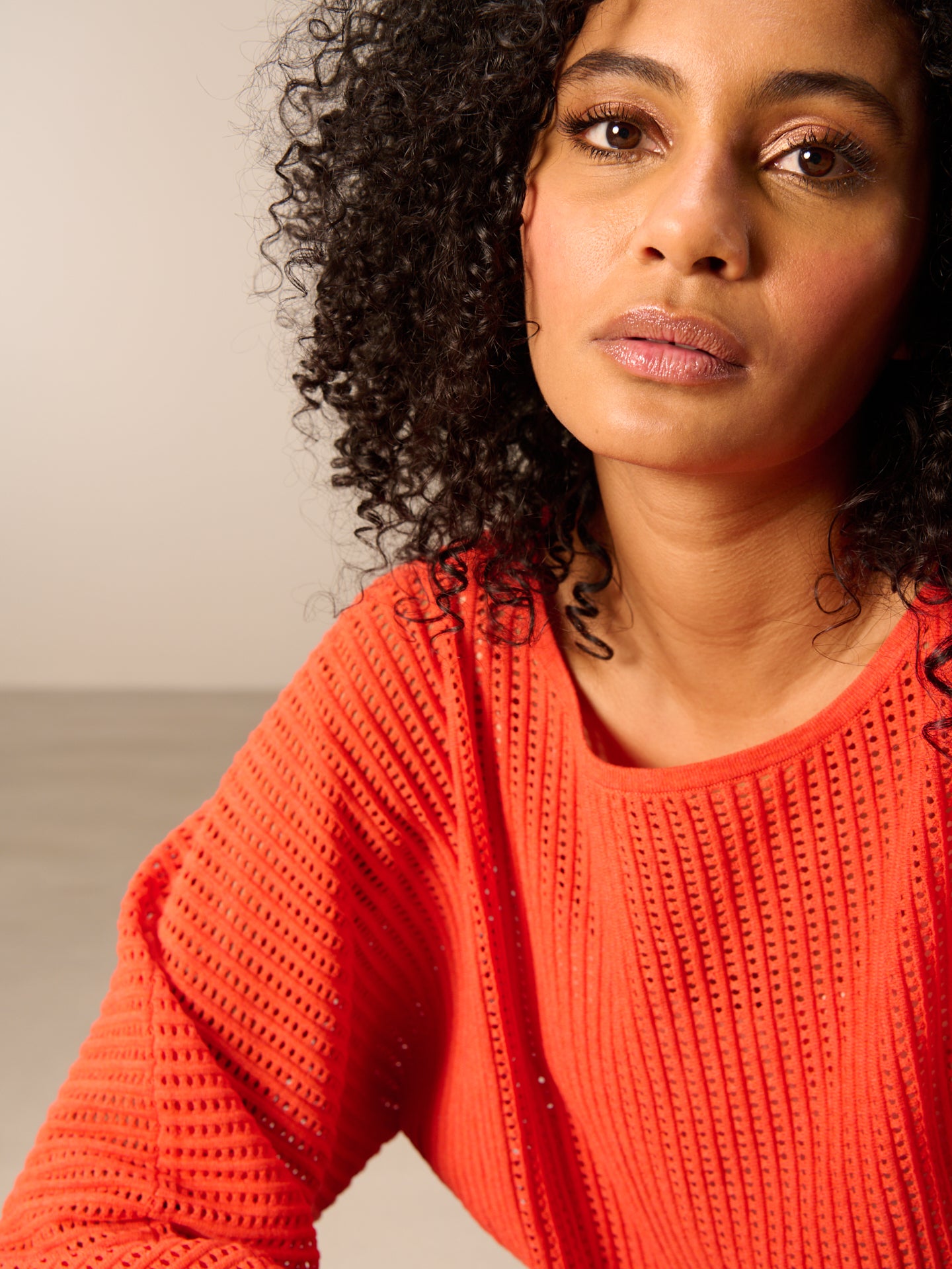 Maglione in maglia con motivo