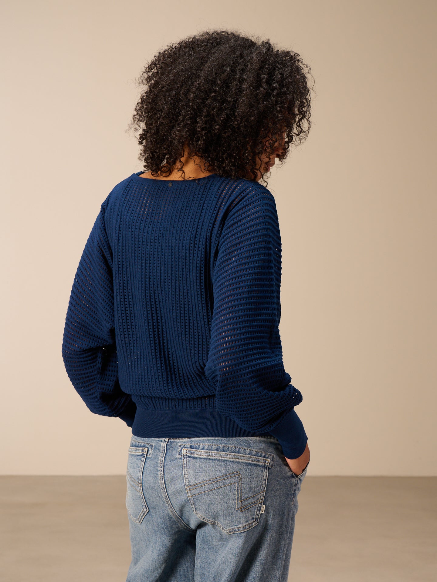 Maglione in maglia con motivo