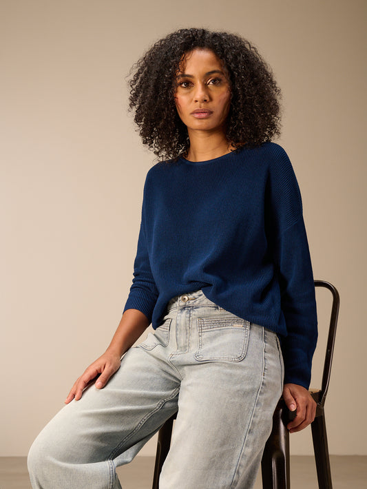 Round-neck sweater