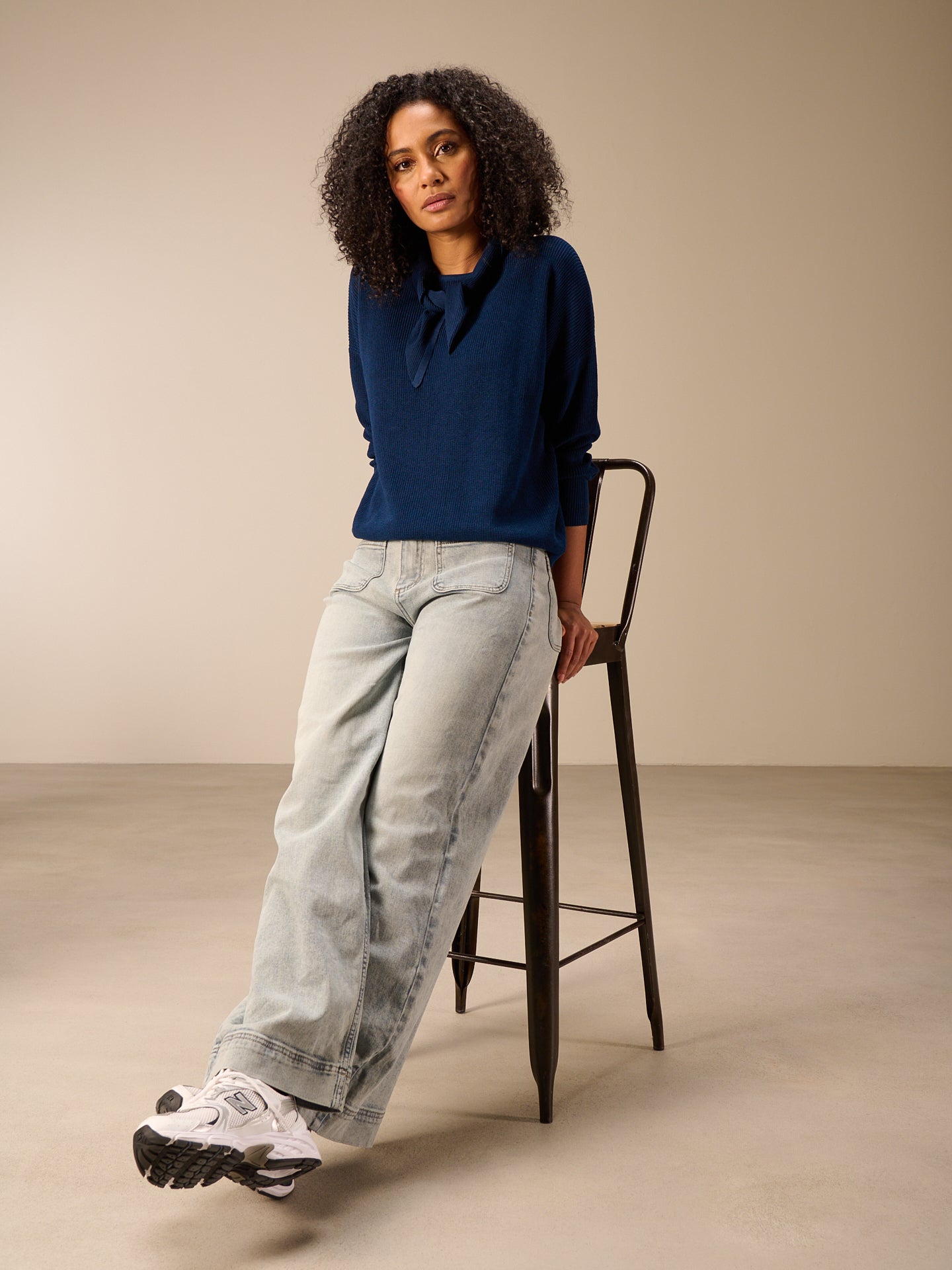 Round-neck sweater