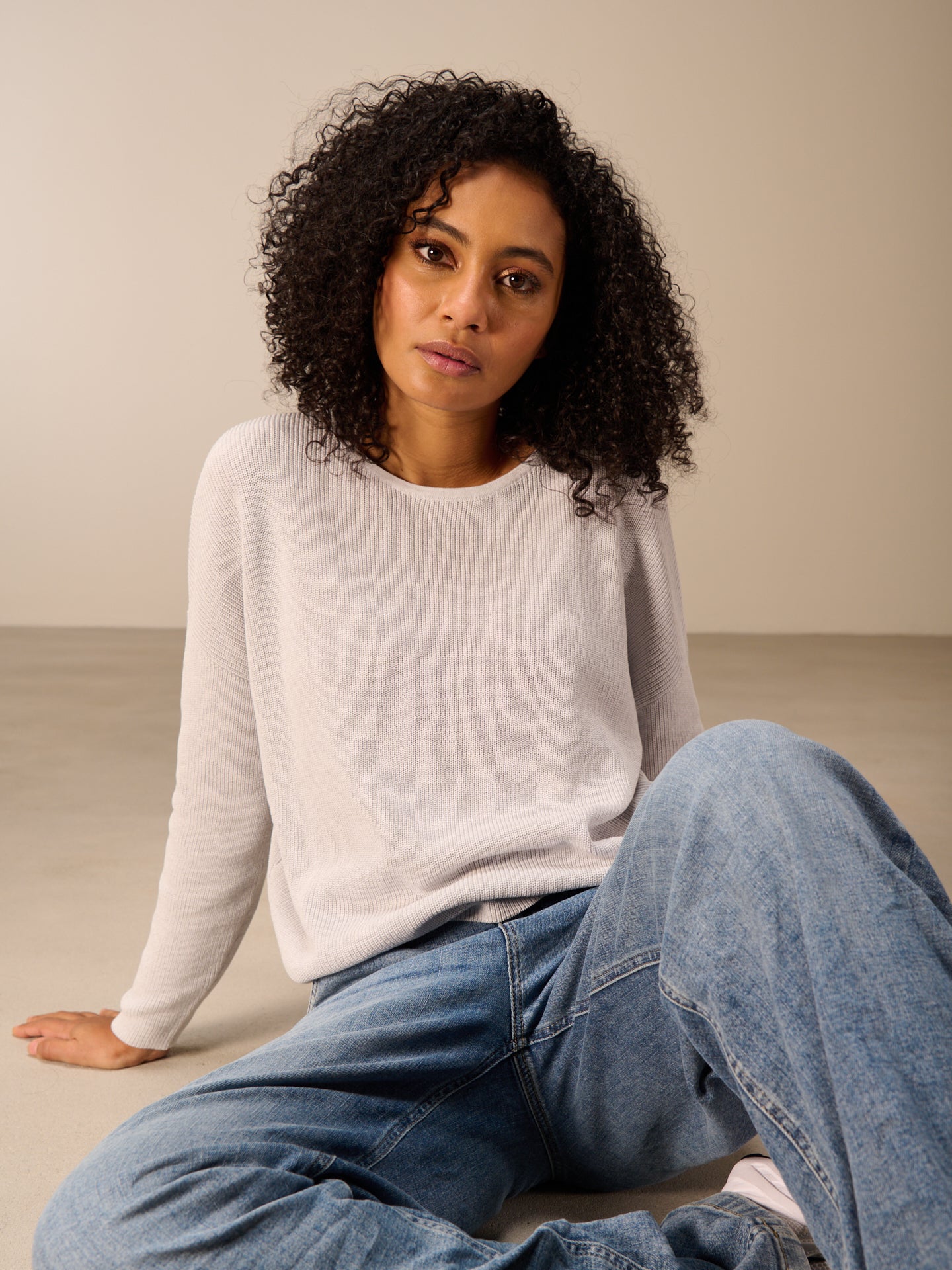 Round-neck sweater
