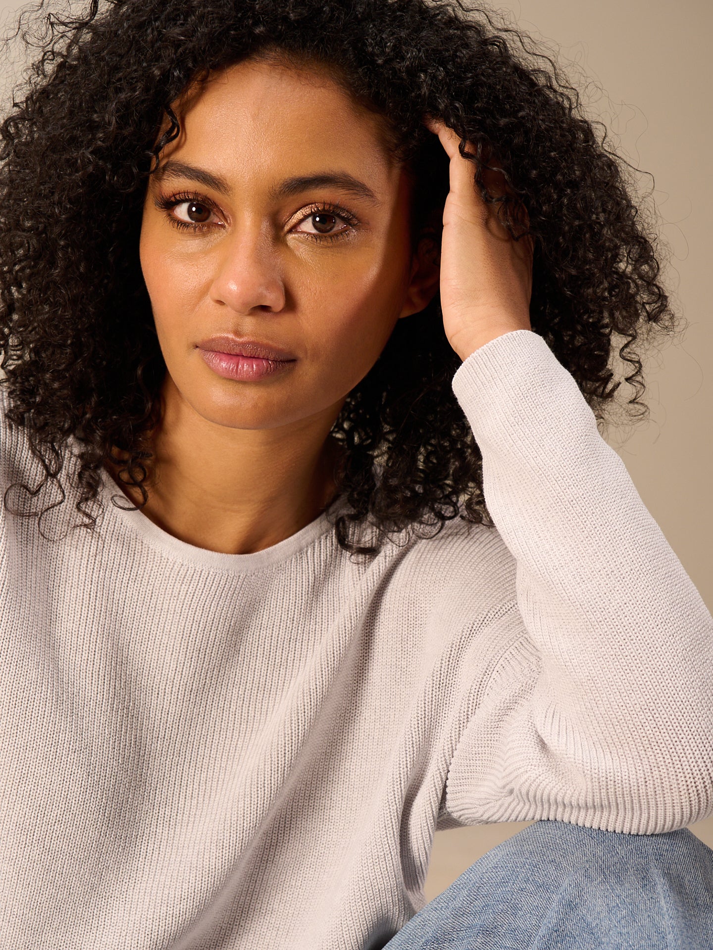 Round-neck sweater