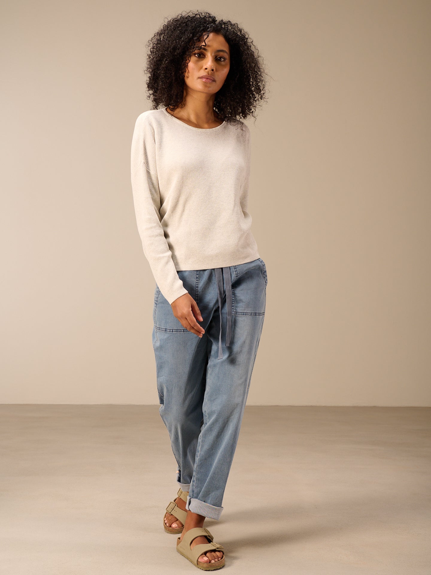 Round-neck sweater