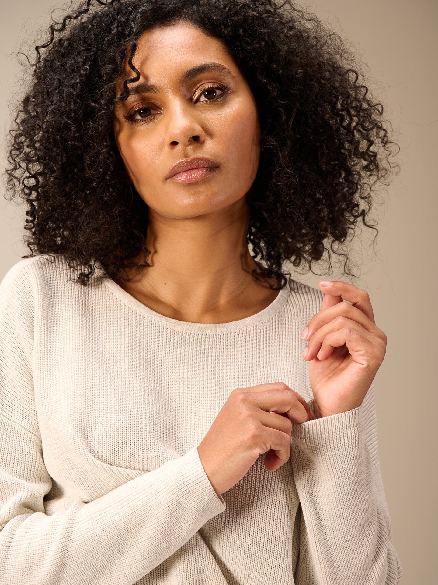 Round-neck sweater