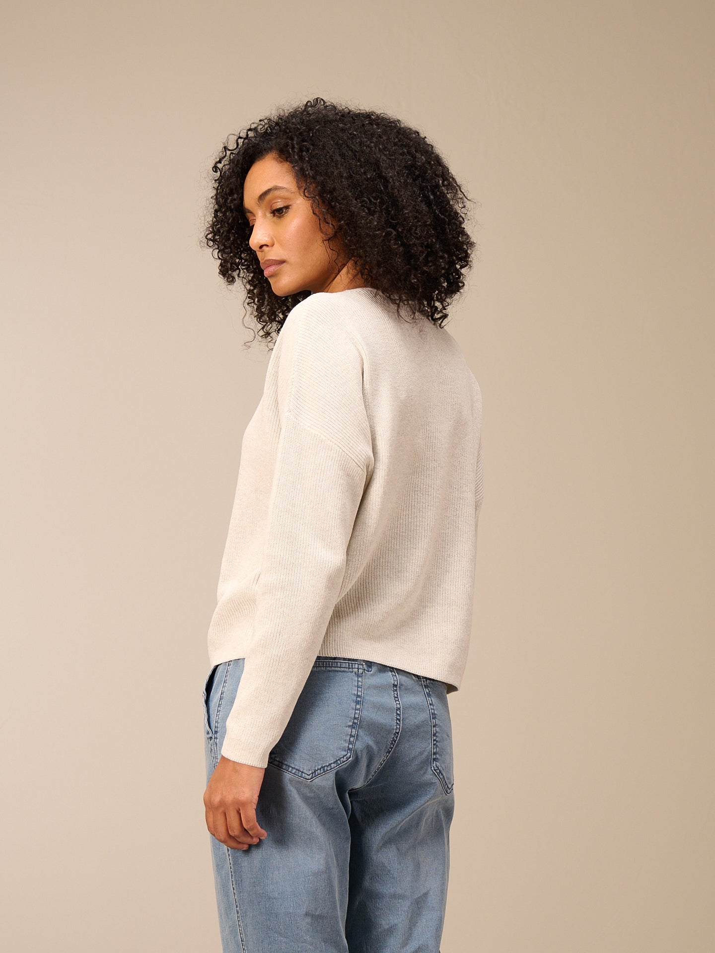 Round-neck sweater