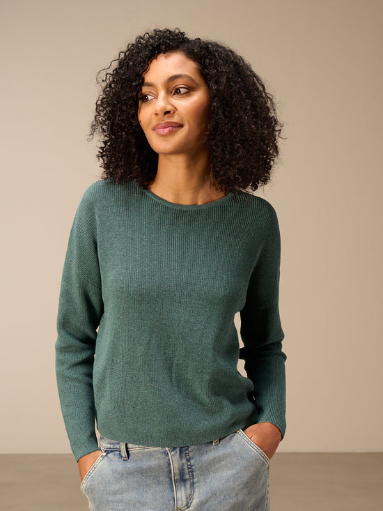 Round-neck sweater