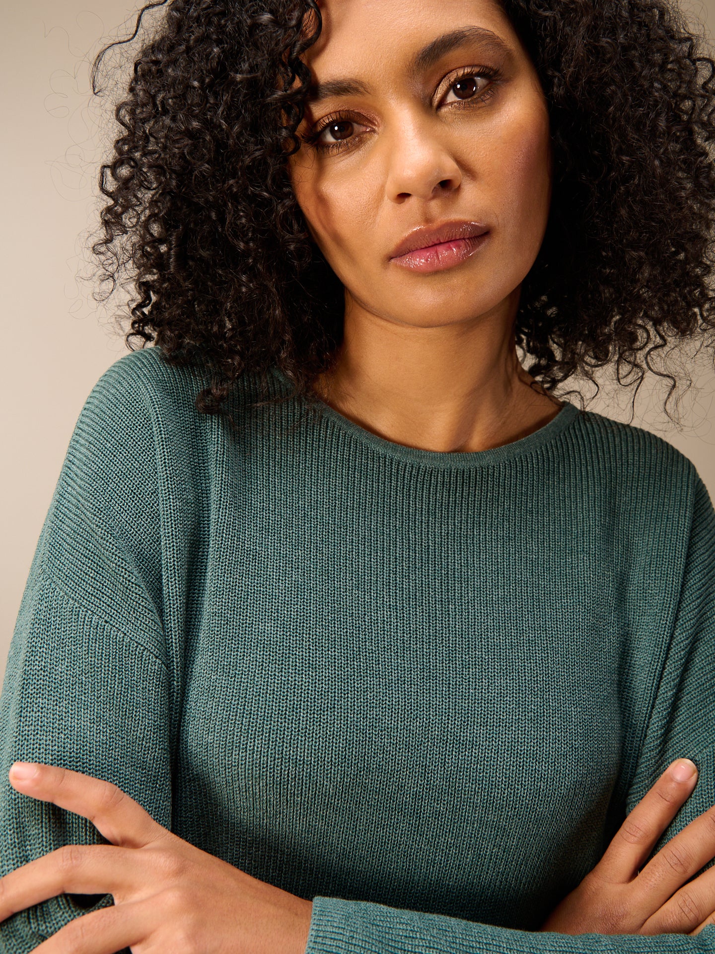 Round-neck sweater
