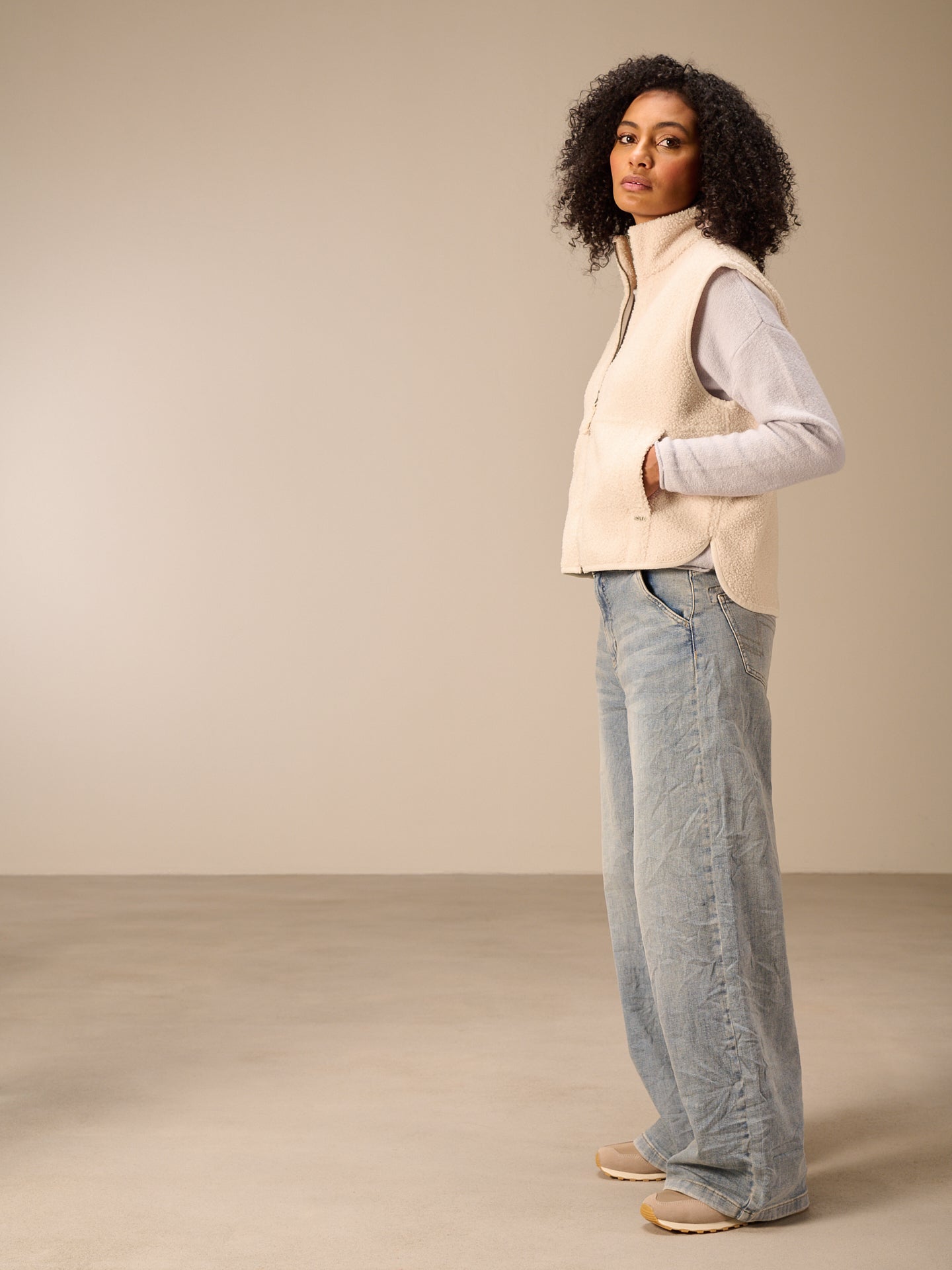Gilet in pile