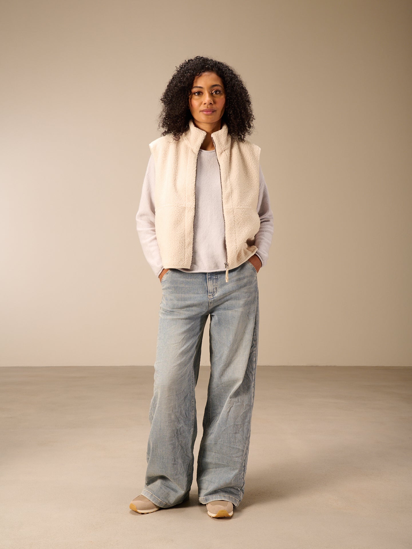 Gilet in pile
