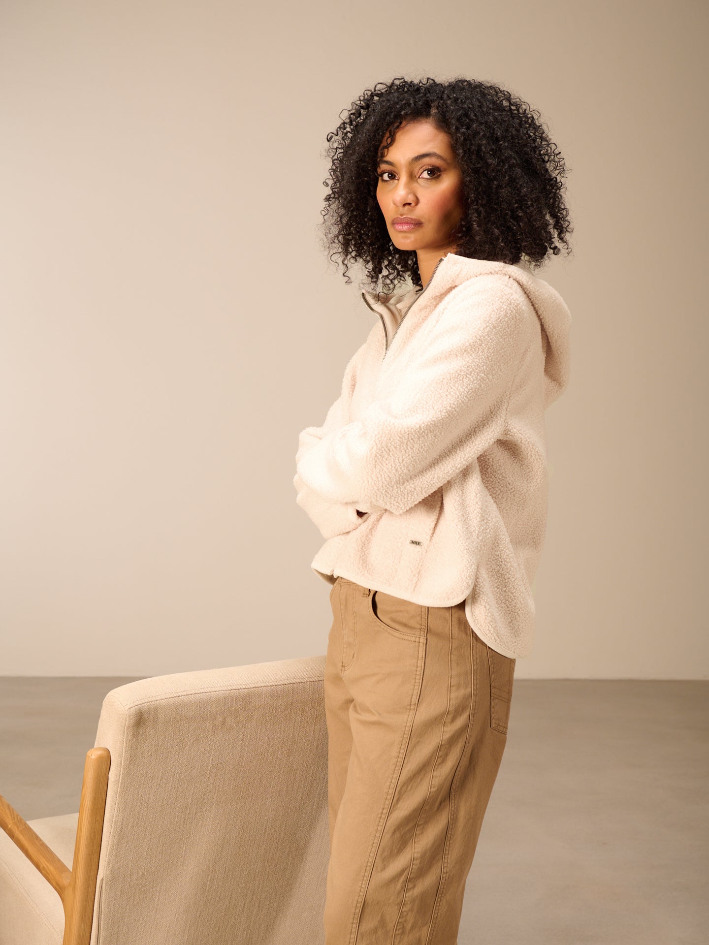 veste en sherpa