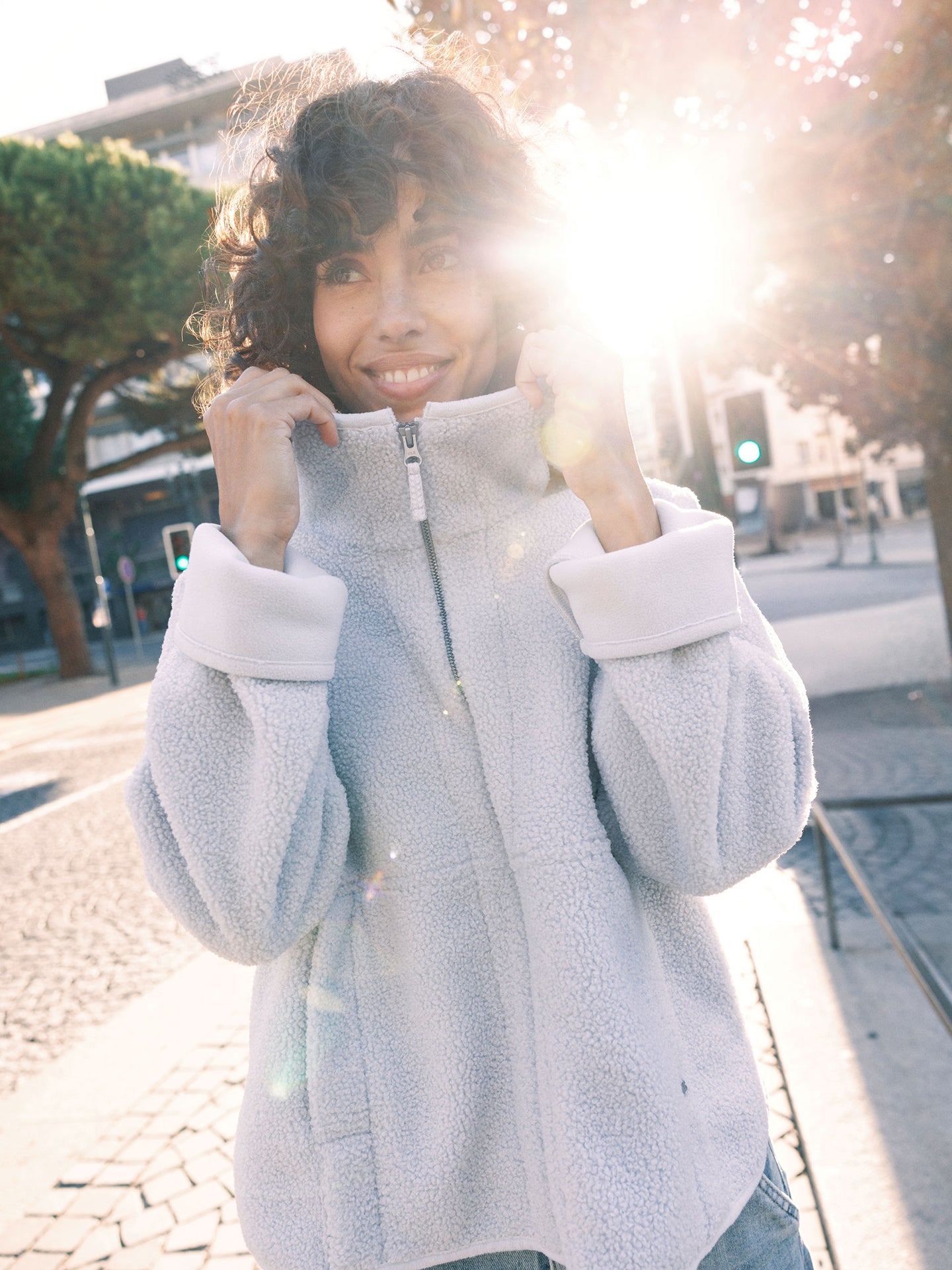 veste en sherpa