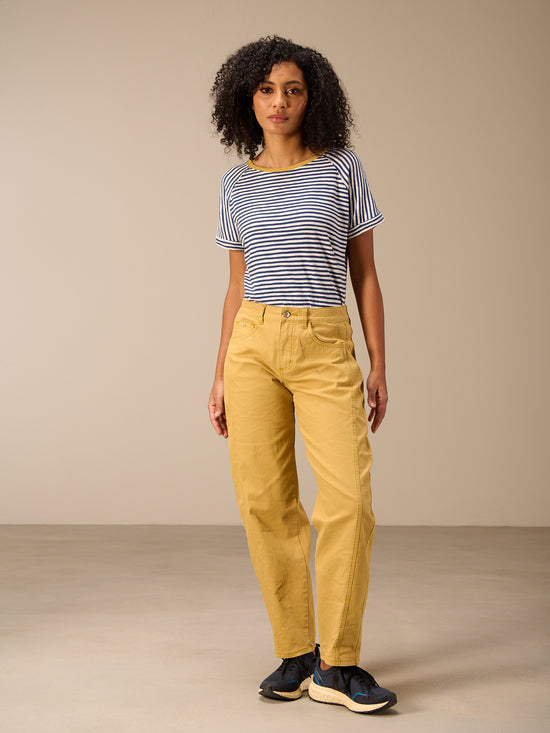 Pantaloni barrel fit
