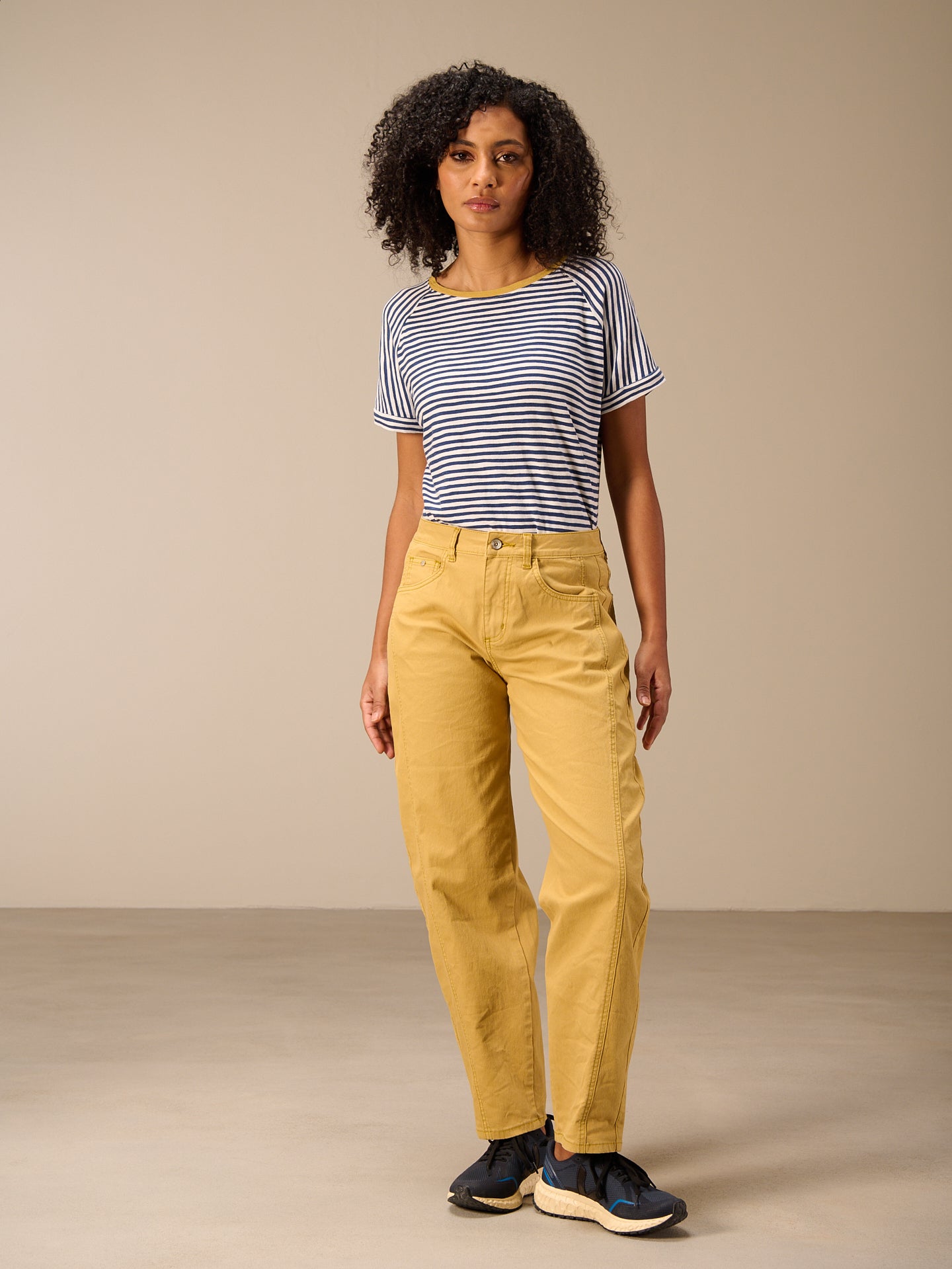 Pantaloni barrel fit