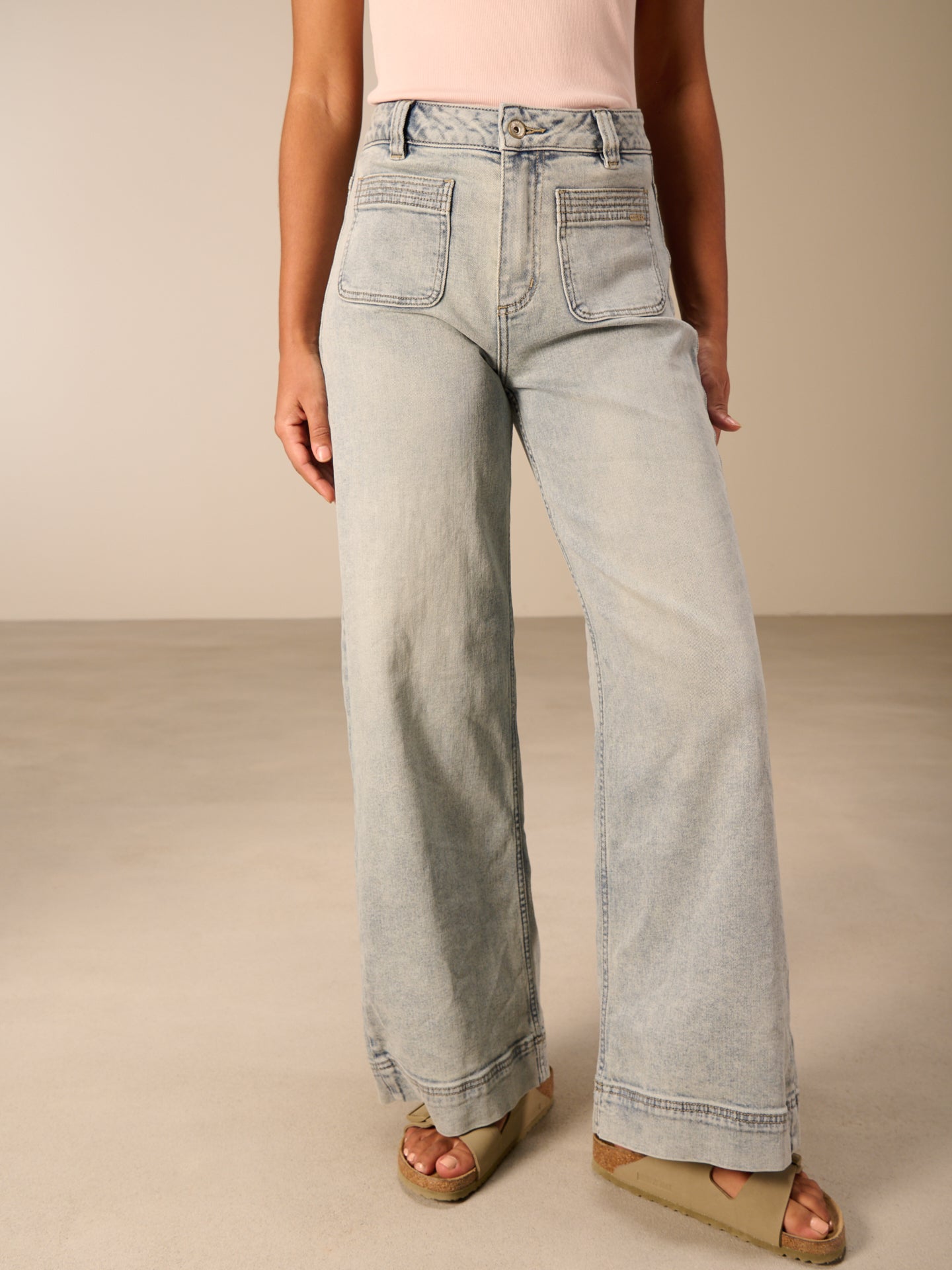 Jeans wide leg