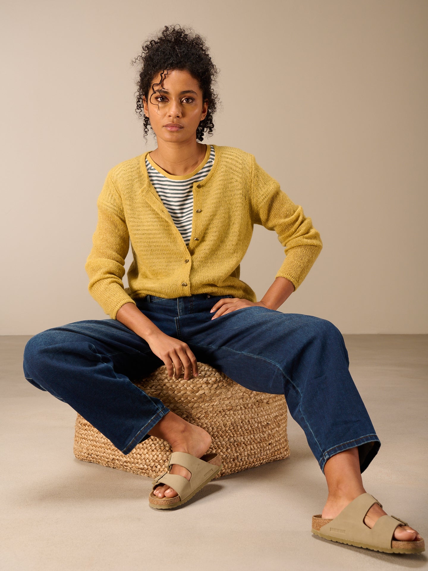 Jeans barrel fit