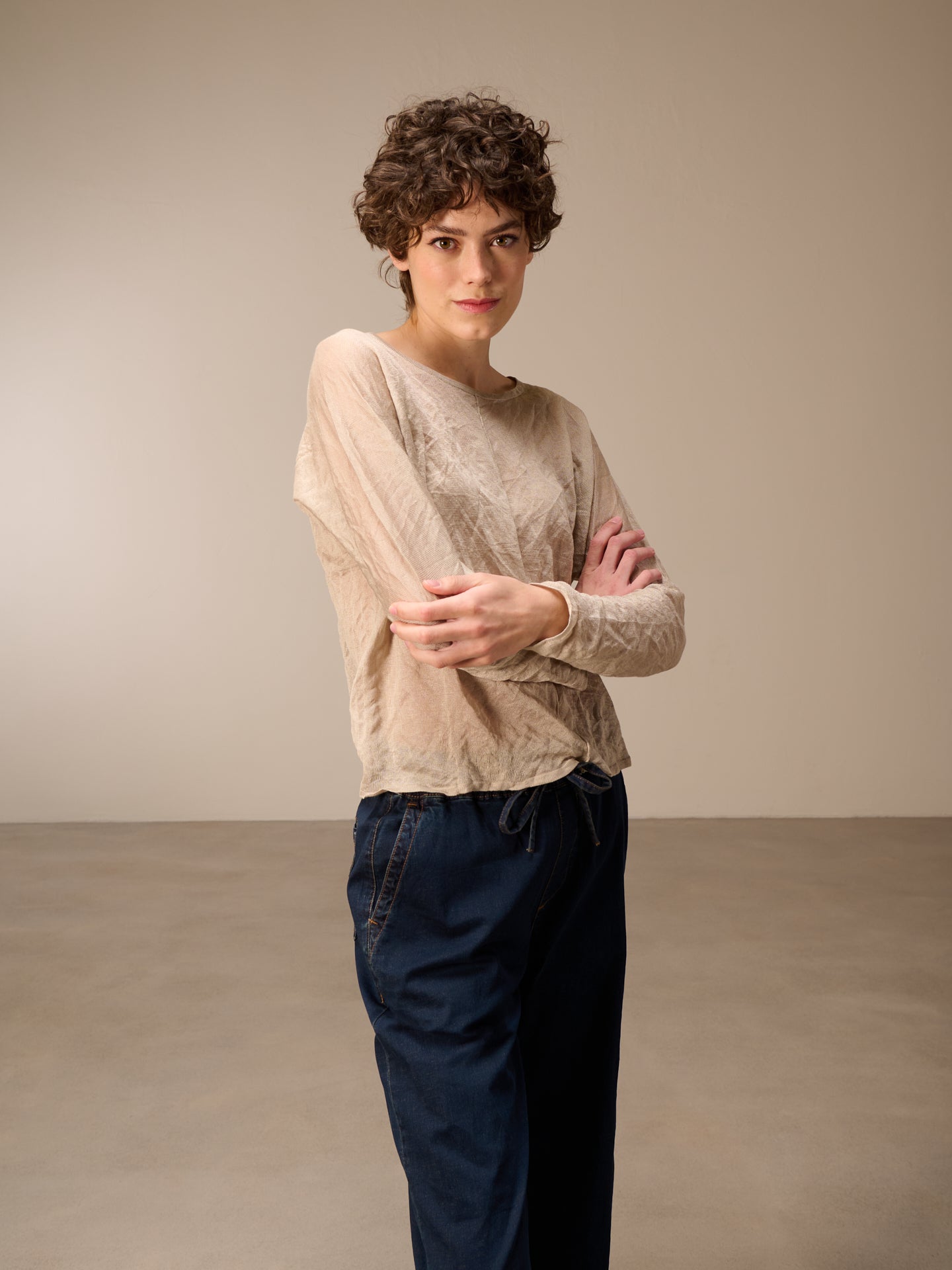 Fine knit sweater