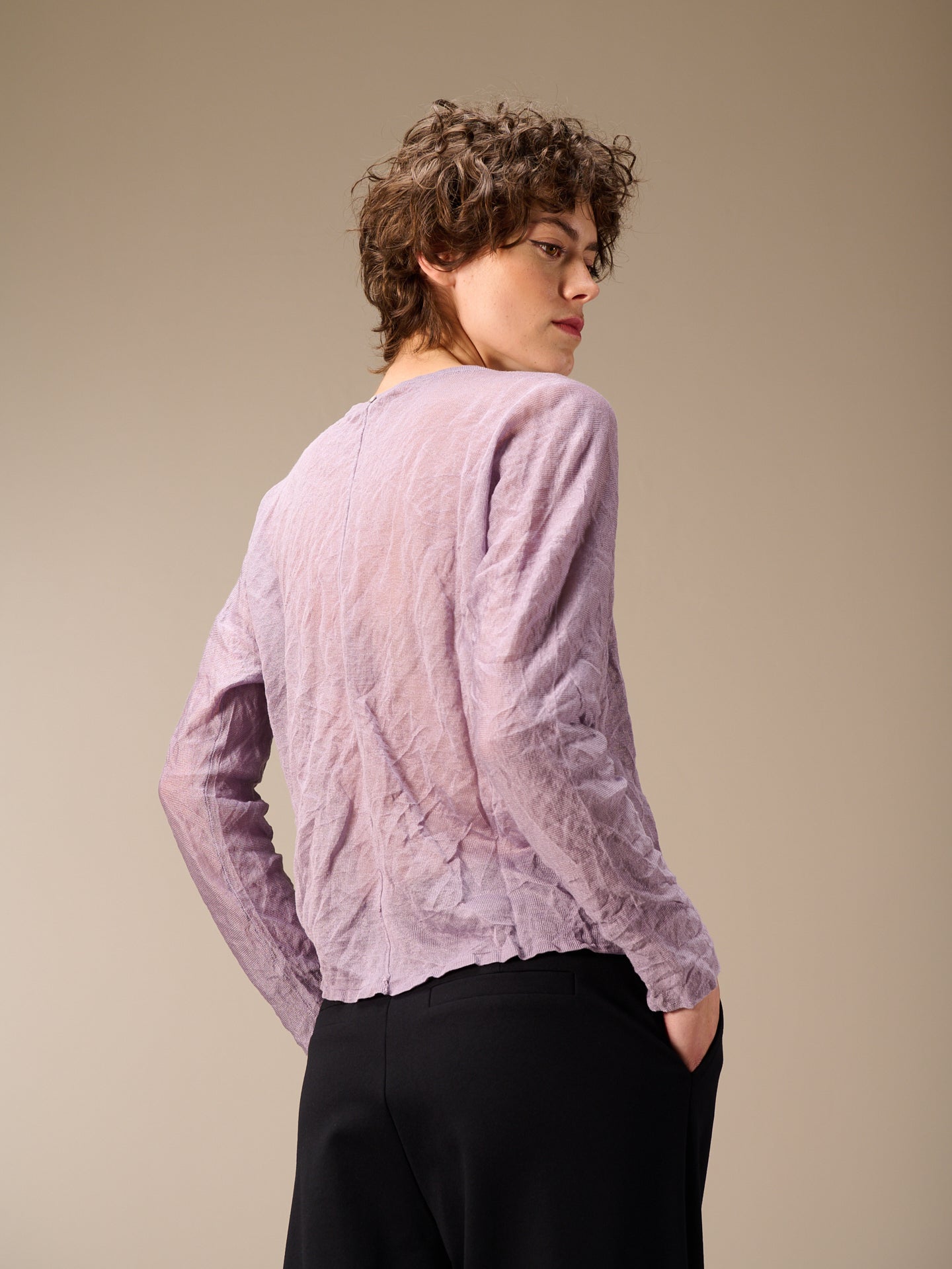 Fine knit sweater
