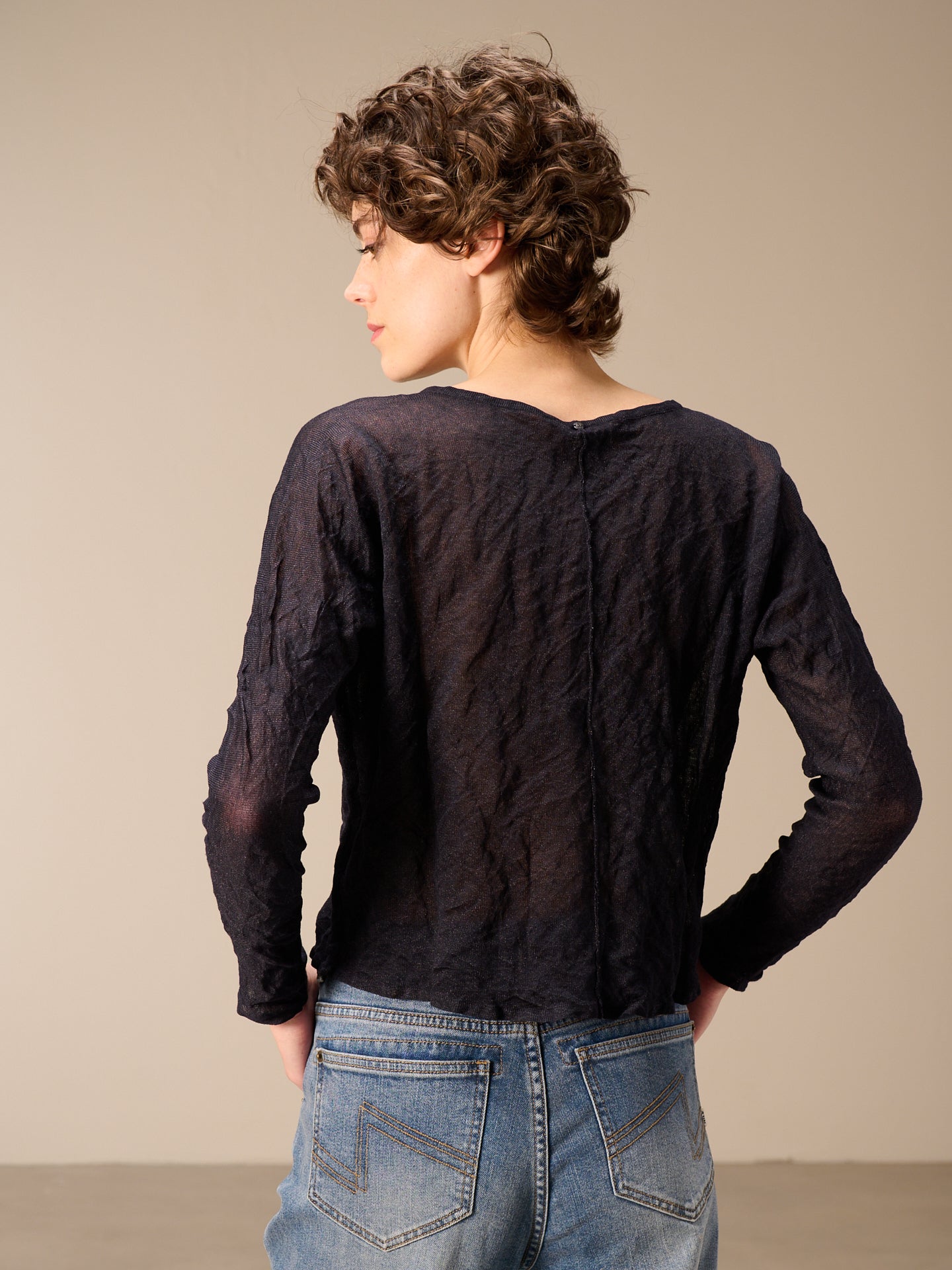 Fine knit sweater