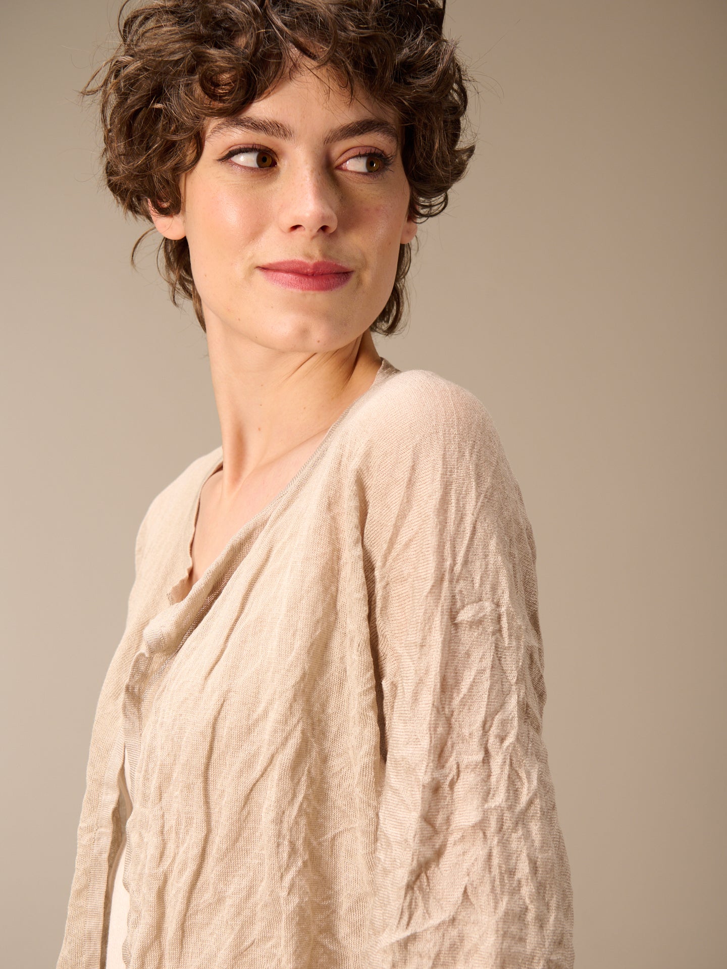 Feinstrickjacke