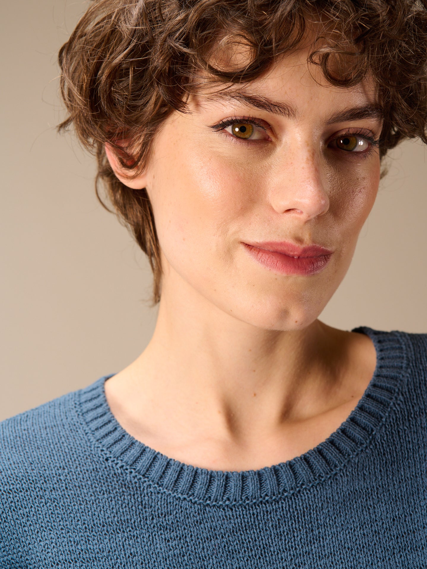 Round-neck sweater