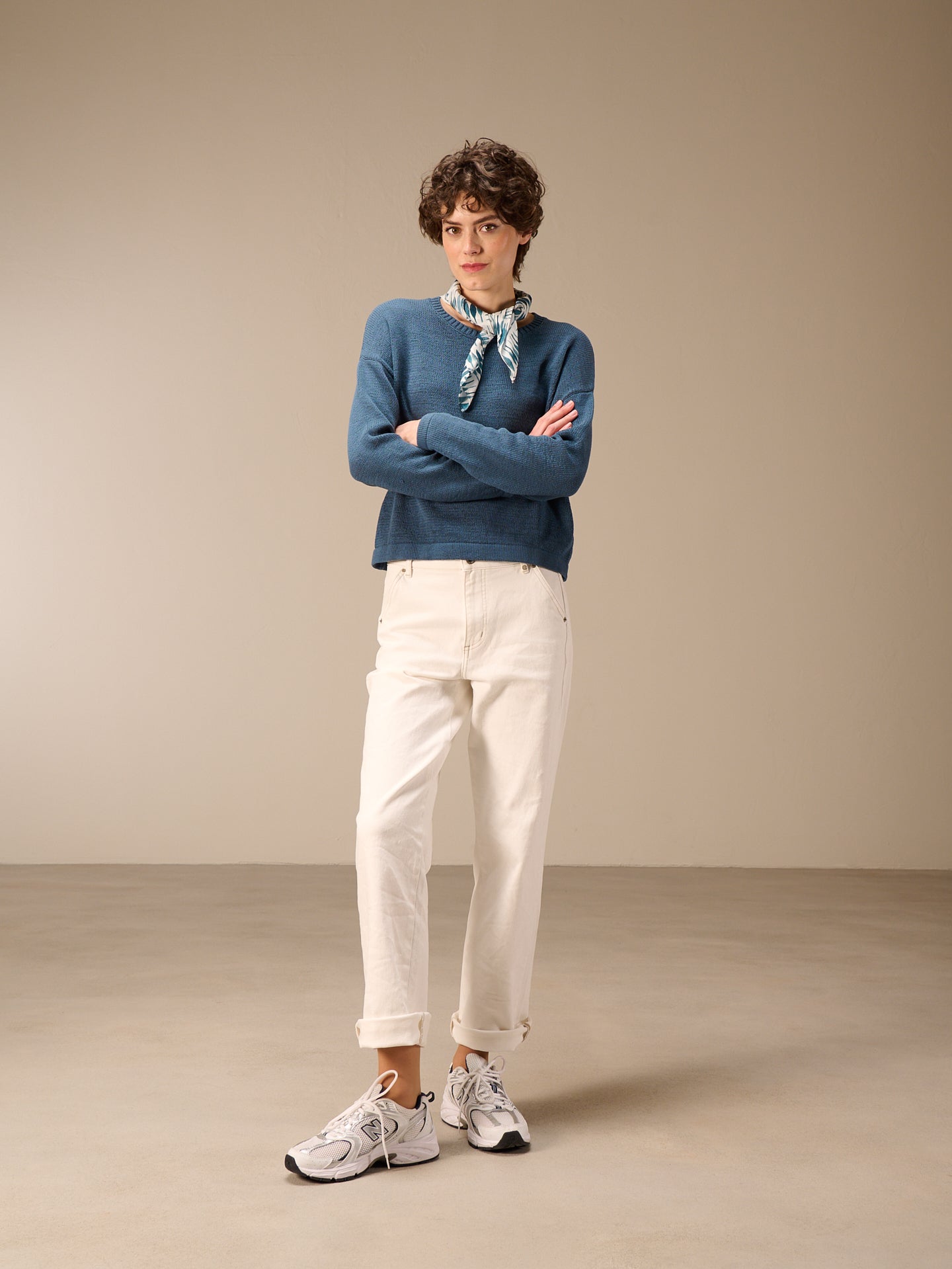 Round-neck sweater