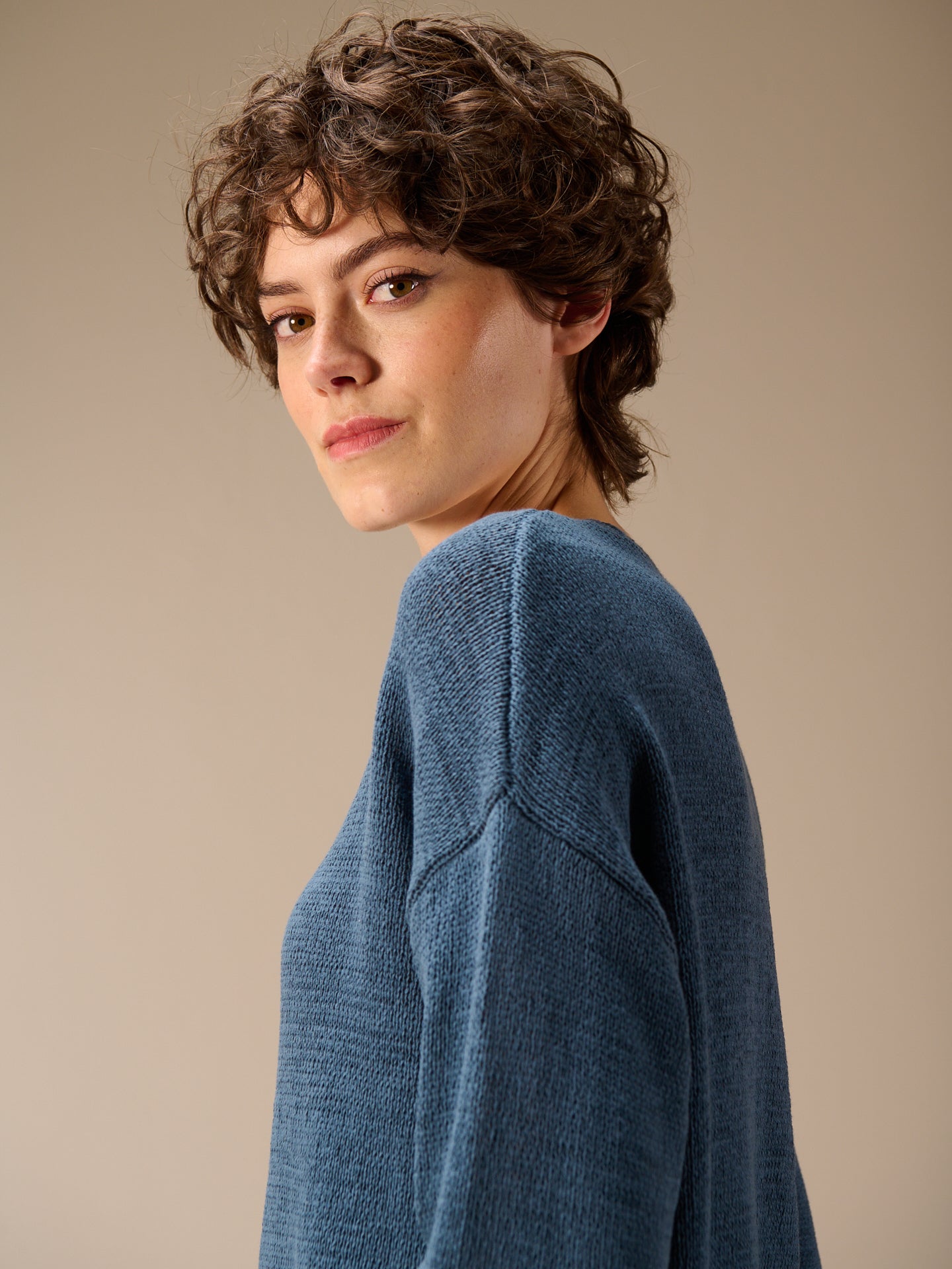Round-neck sweater
