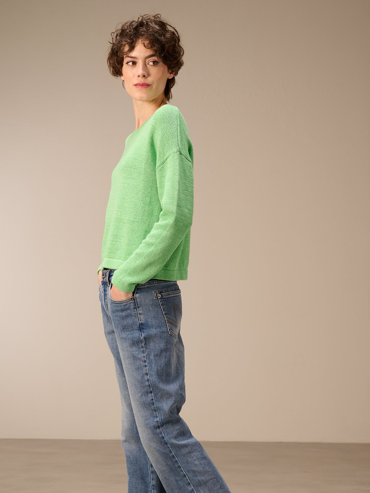 Round-neck sweater