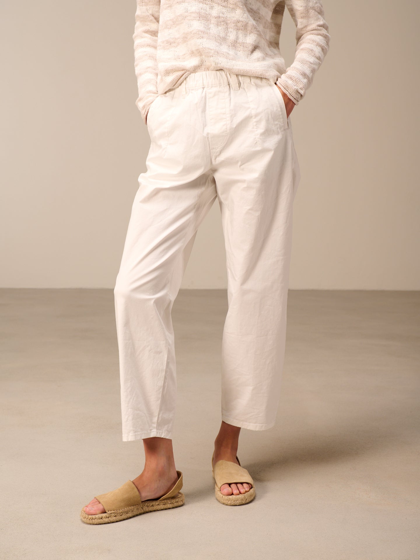 Pantaloni barrel fit