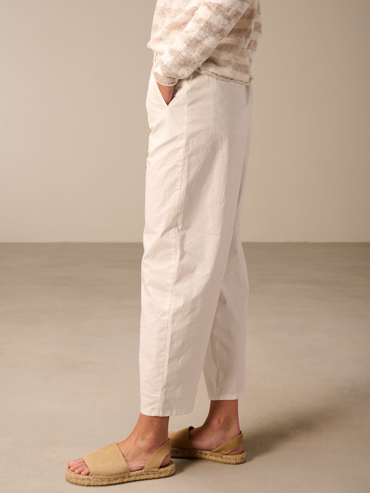 Pantaloni barrel fit