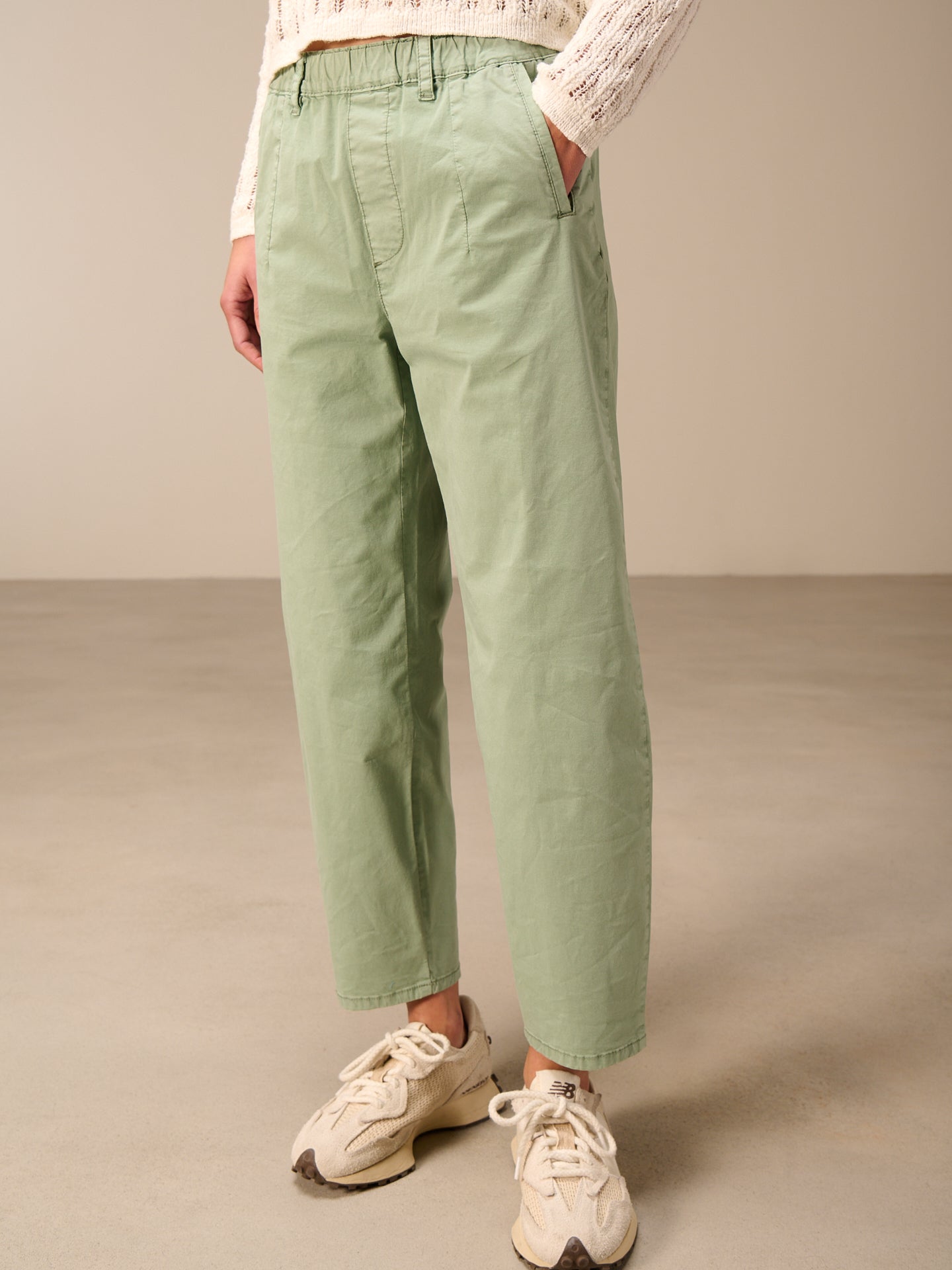 Pantaloni barrel fit