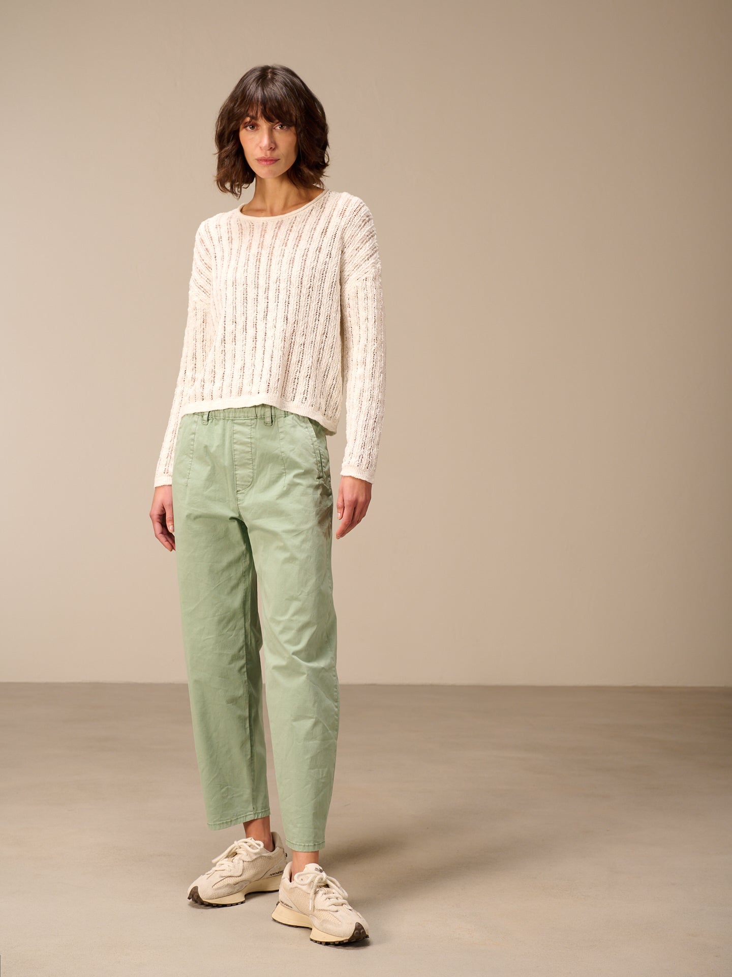 Pantaloni barrel fit