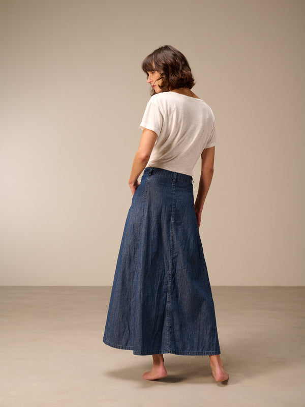 Denim skirt