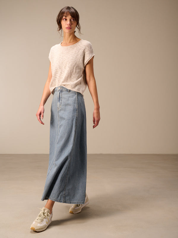 Denim skirt