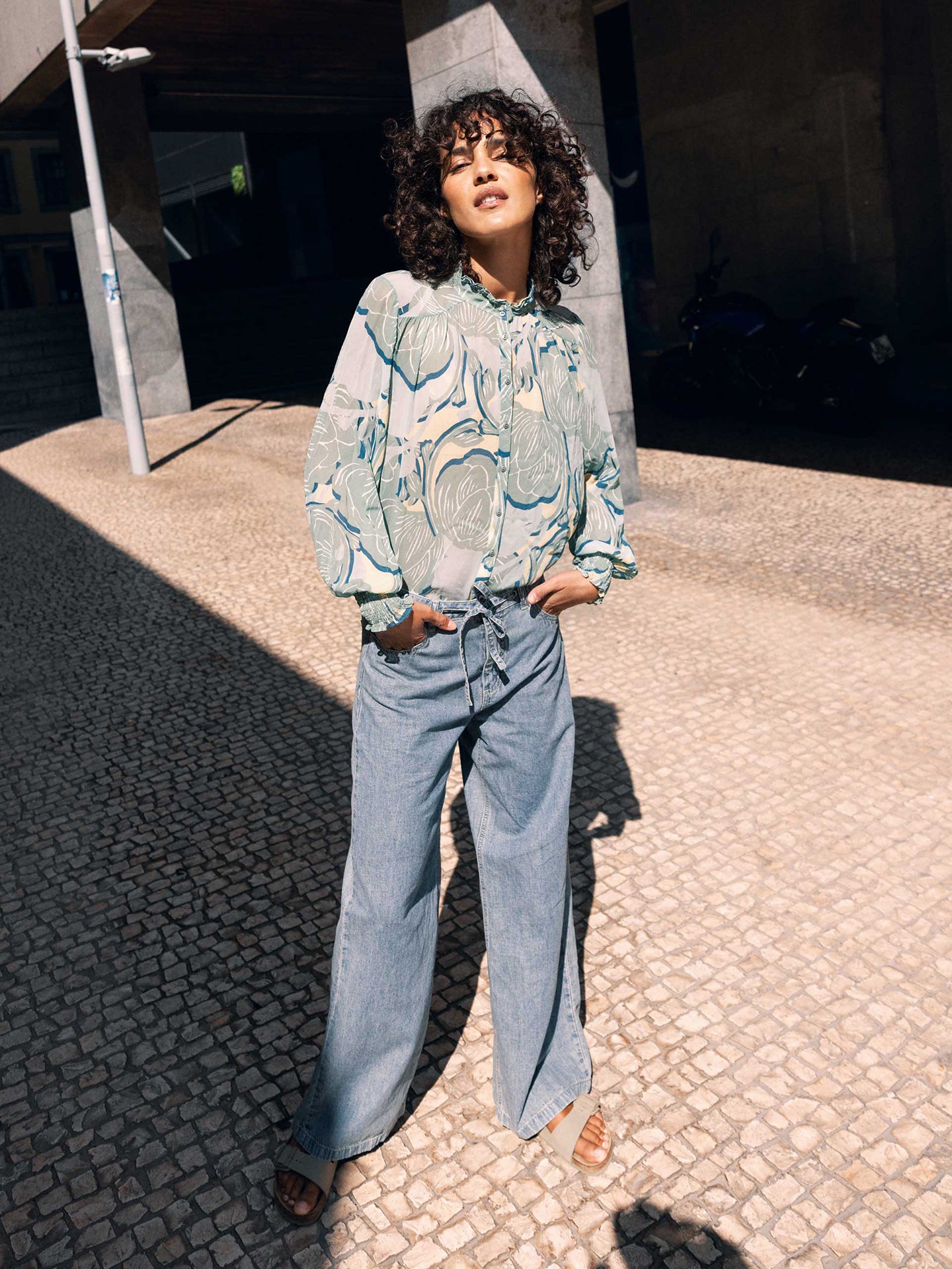 Jeans wide leg