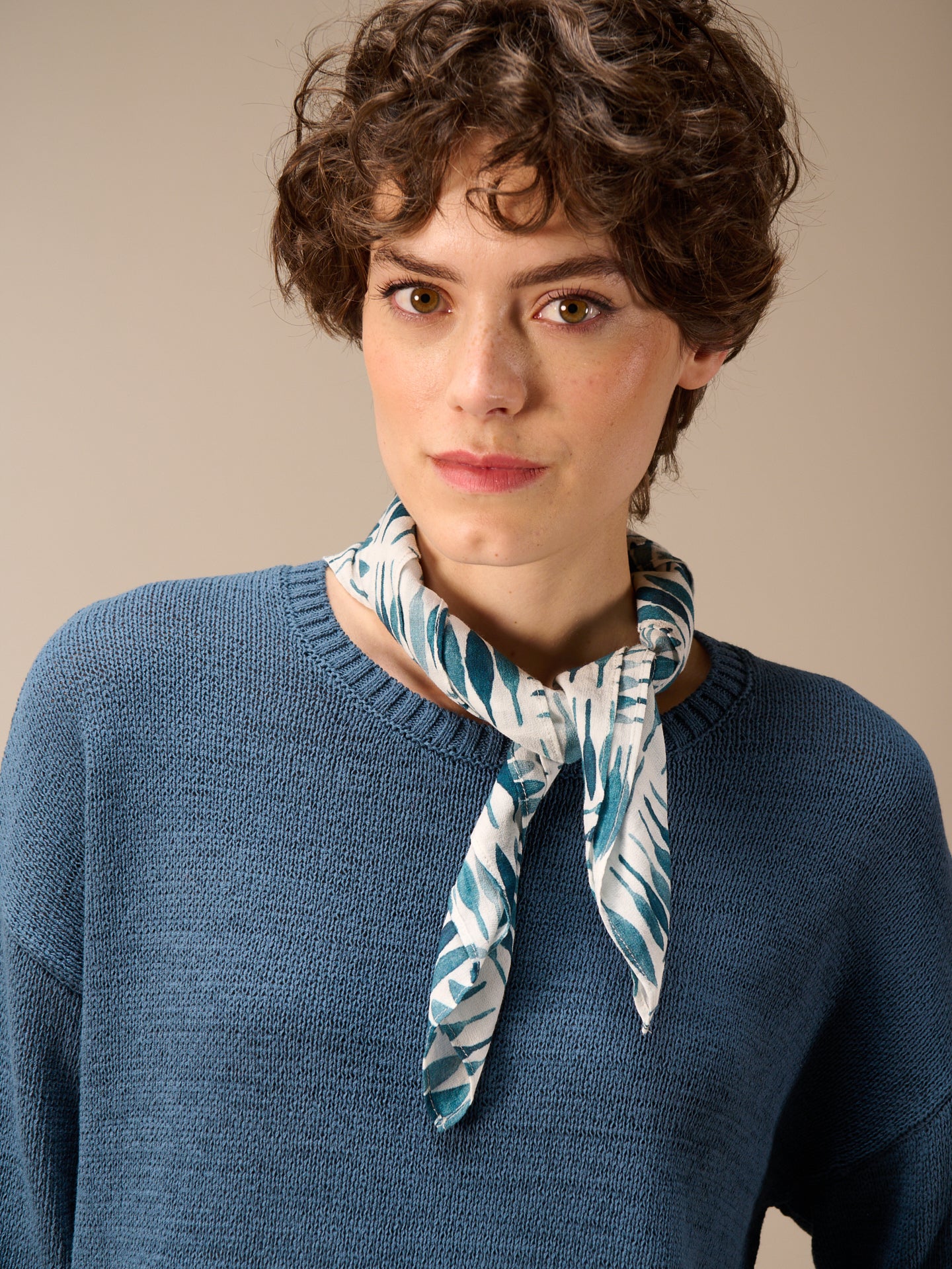 foulard imprimé