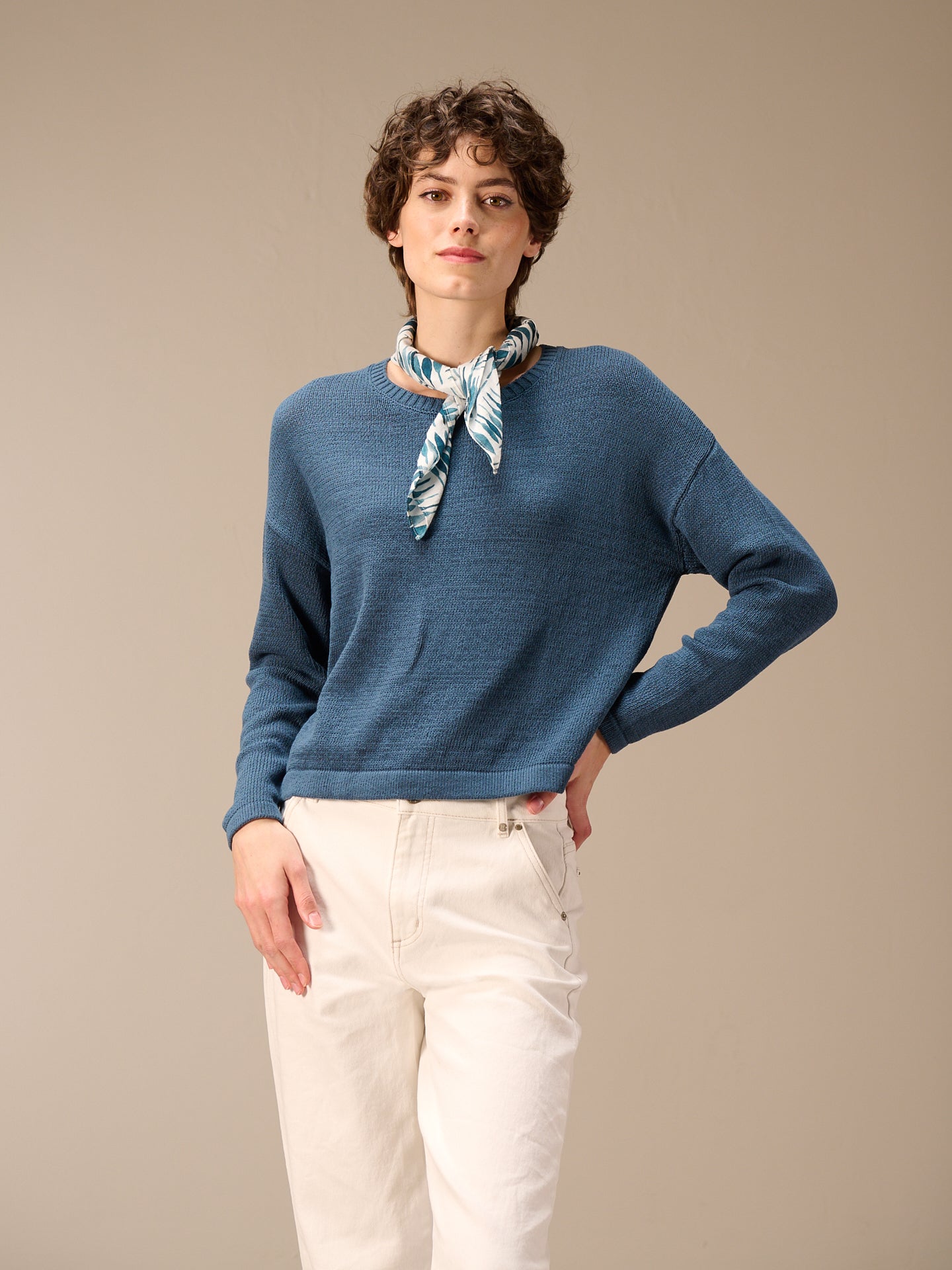 foulard imprimé