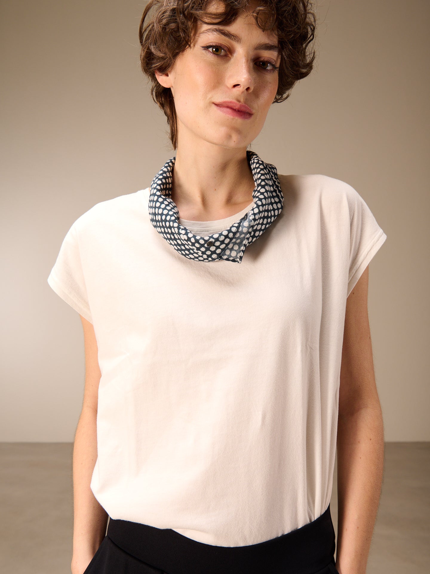 foulard imprimé