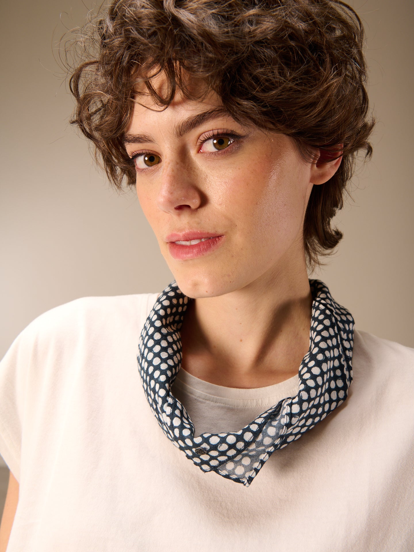 foulard imprimé
