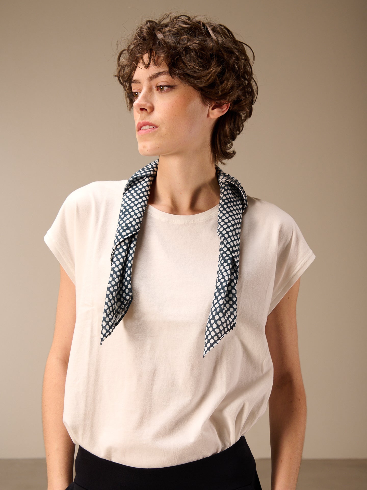 foulard imprimé