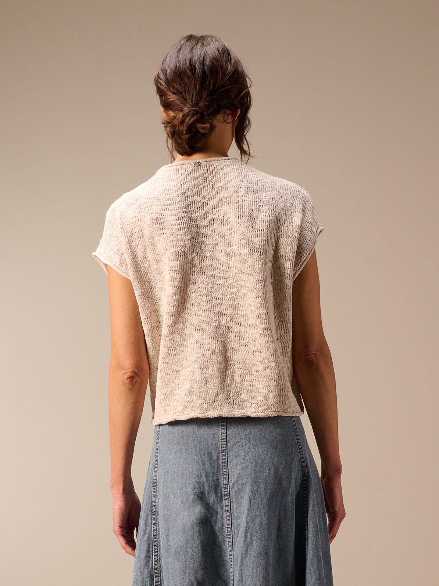 Smanicato in maglia