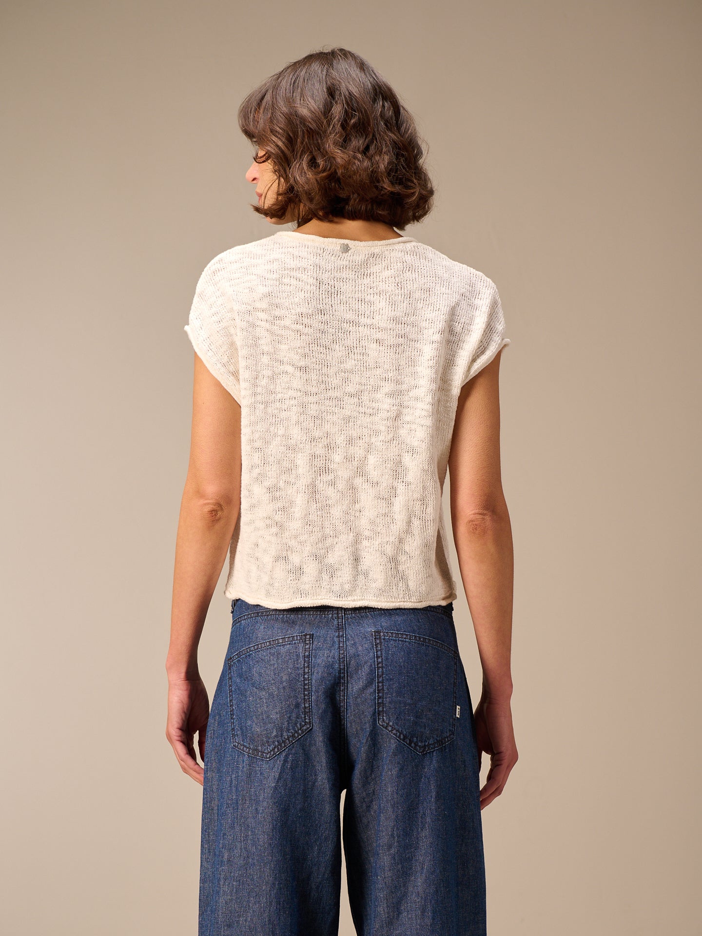 Smanicato in maglia
