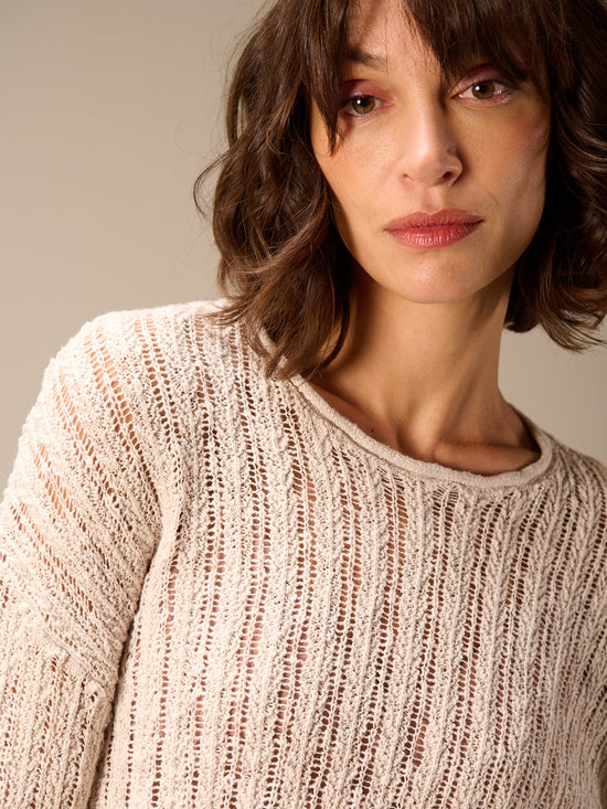 Maglione a maglia larga