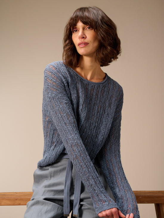 Maglione a maglia larga